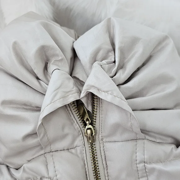 Zara Women's Quilted Puffer Jacket Down Filled with Belt - Picture 7 of 12